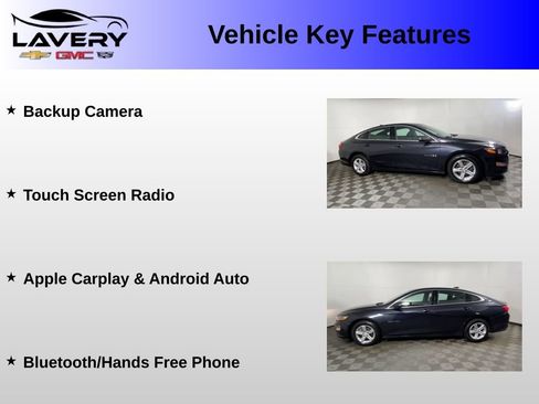 Certified 2022 Chevrolet Malibu LS w/ LPO, Convenience Package 1 image 2