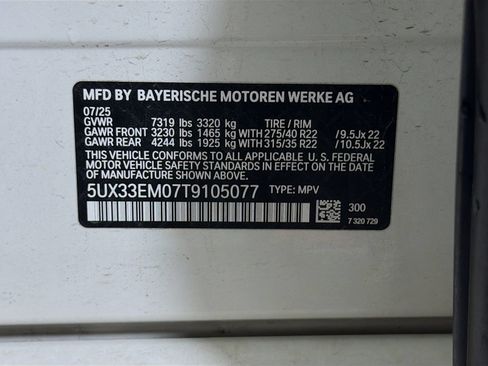 Used 2026 BMW X7 M60i AWD/4WD image 38