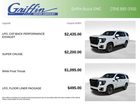 Certified 2023 GMC Yukon Denali Ultimate w/ LPO, Floor Liner Package AWD/4WD image 6