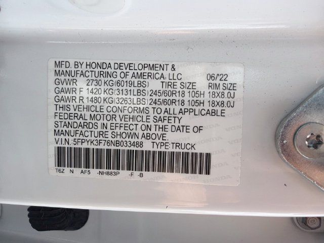 Used 2022 Honda Ridgeline RTL-E image 31