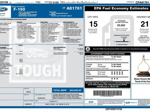 Used 2012 Ford F150 FX4 w/ FX Plus Pkg AWD/4WD image 45