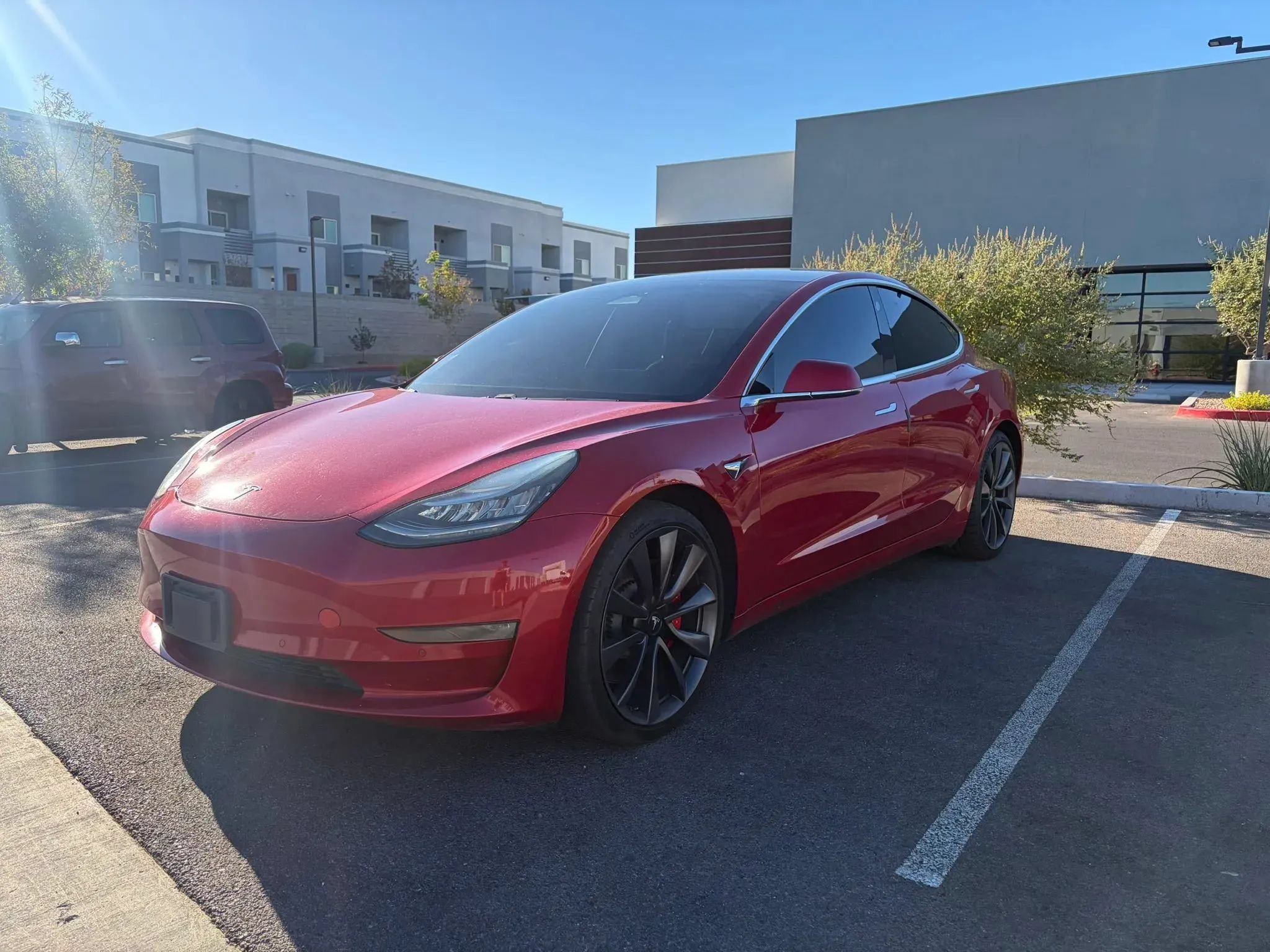 Used 2020 Tesla Model 3 Performance AWD/4WD image 3