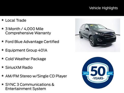 Used 2018 Ford Edge Sport w/ Equipment Group 401A image 6