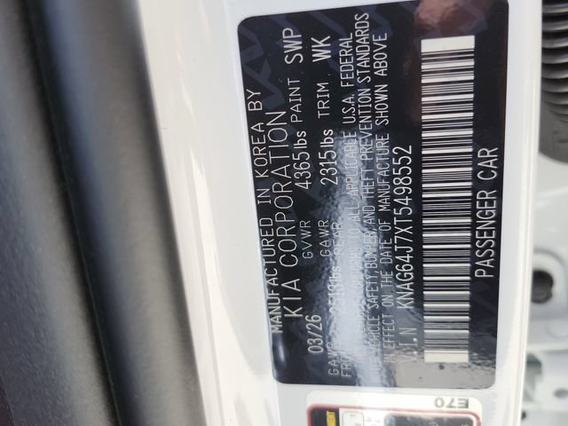 New 2026 Kia K5 GT-Line w/ GT-Line Red Interior Package FWD image 39