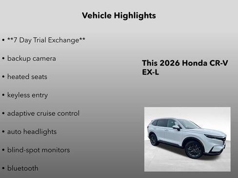 New 2026 Honda CR-V EX-L image 5