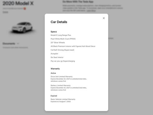 Used 2020 Tesla Model X Long Range image 3