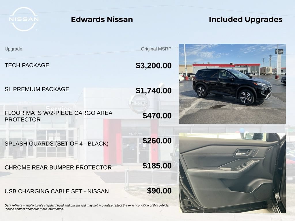 Used 2025 Nissan Rogue SL w/ Tech Package AWD/4WD image 7