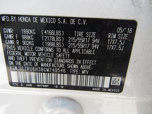 Used 2016 Honda HR-V LX image 6