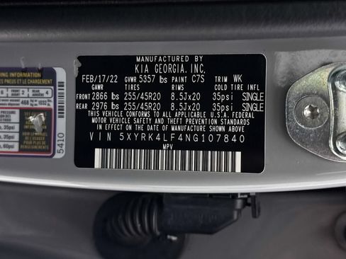 Used 2022 Kia Sorento SX FWD image 41