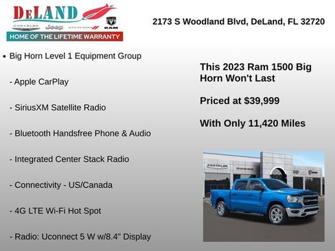 Used 2023 RAM 1500 Big Horn AWD/4WD image 24
