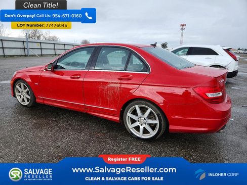 Used 2012 Mercedes-Benz C 250 Sedan image 3