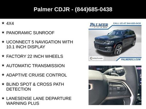 Certified 2024 Jeep Grand Cherokee Limited 4xe w/ Trailer Tow Package AWD/4WD image 6
