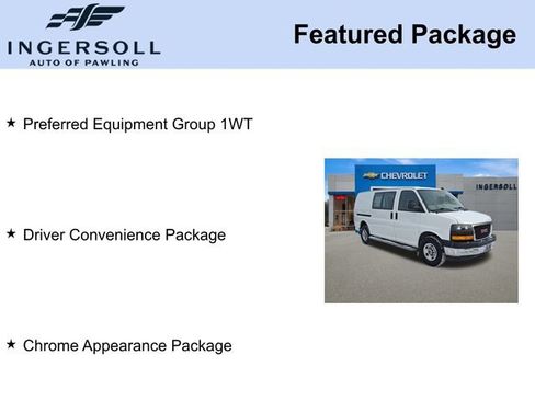 Used 2021 GMC Savana 2500 w/ Driver Convenience Package image 8