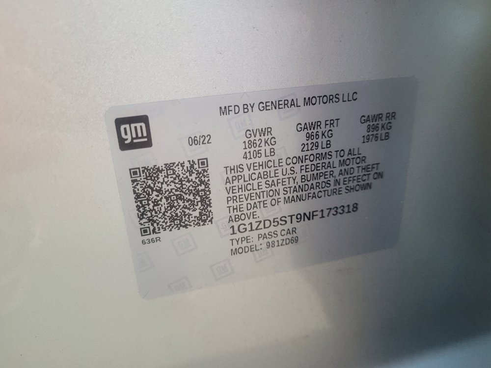 Used 2022 Chevrolet Malibu LT FWD image 33