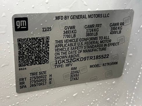 New 2026 GMC Yukon XL Elevation w/ LPO, Floor Liner Package image 39