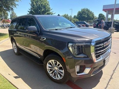 Used 2021 GMC Yukon SLT w/ SLT Luxury Plus Package RWD image 2