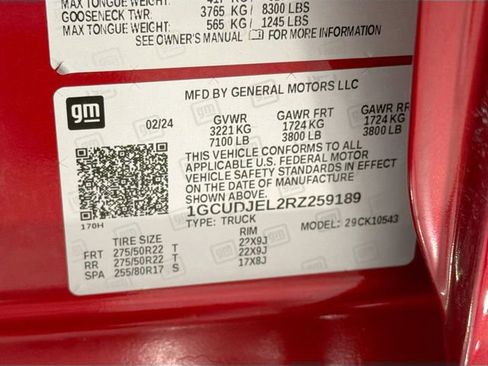 Certified 2024 Chevrolet Silverado 1500 High Country w/ High Country Premium Package image 29