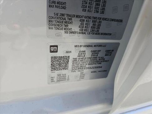 New 2025 Chevrolet Silverado 1500 LTZ image 20