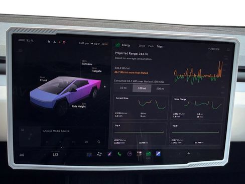 Used 2024 Tesla Cybertruck AWD Crew Cab image 13