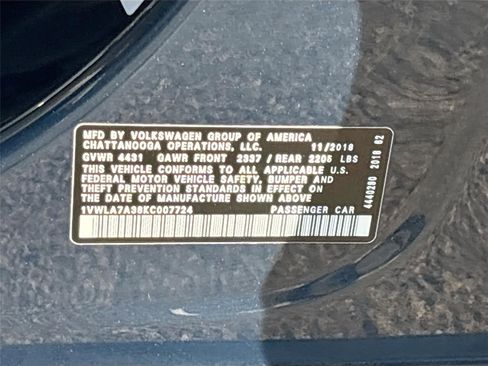 Used 2019 Volkswagen Passat 2.0T Wolfsburg image 34