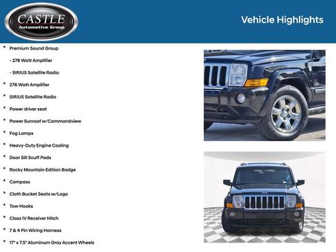 Used 2007 Jeep Commander Sport image 8