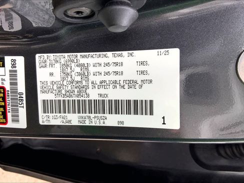 Used 2026 Toyota Tundra SR image 33