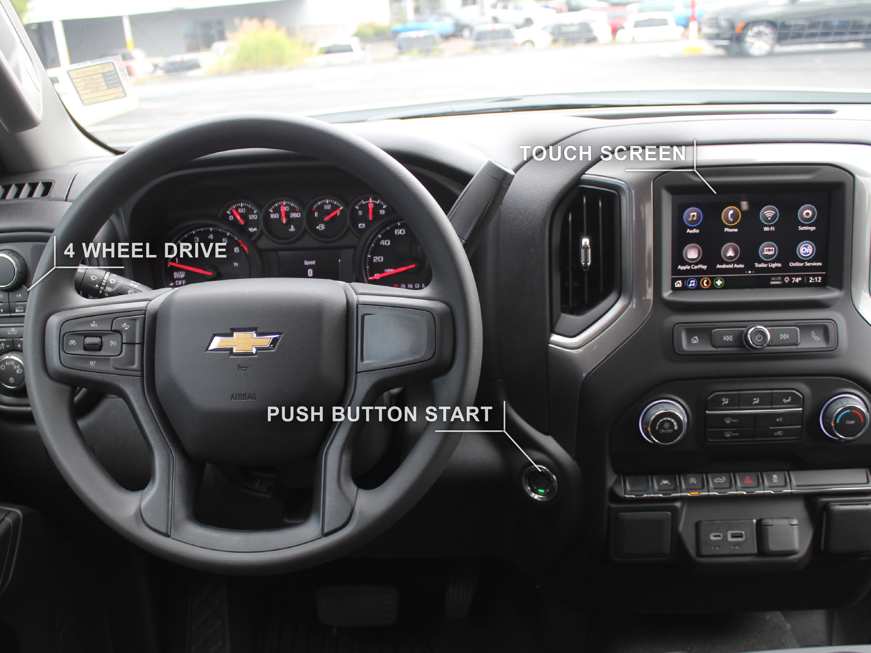 New 2026 Chevrolet Silverado 1500 Custom AWD/4WD image 3