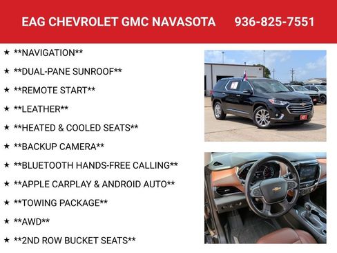 Used 2021 Chevrolet Traverse High Country w/ LPO, Floor Liner Package AWD/4WD image 4
