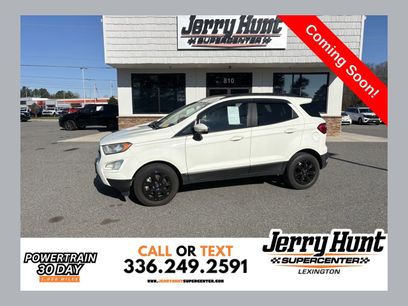Used 2019 Ford EcoSport SE