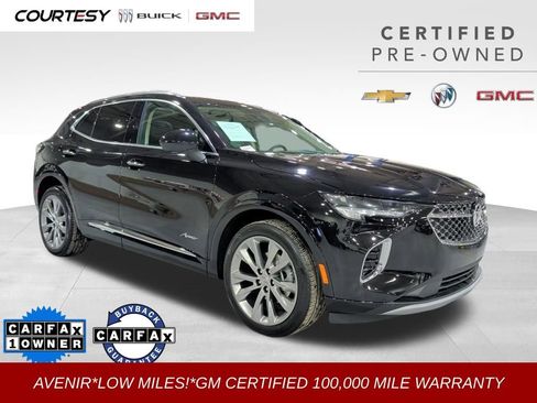 Certified 2022 Buick Envision Avenir w/ Technology Package II image 1