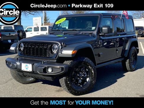 Certified 2025 Jeep Wrangler Willys image 1
