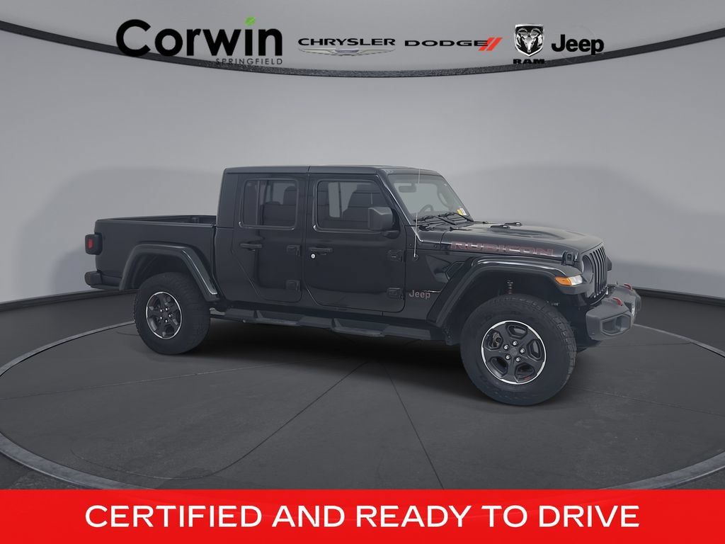 Certified 2022 Jeep Gladiator Rubicon w/ Cold Weather Group AWD/4WD 360° Tour