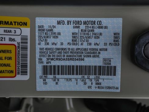 New 2025 Ford Bronco Sport Badlands AWD/4WD image 35