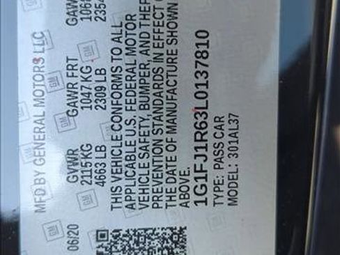 Used 2020 Chevrolet Camaro ZL1 image 24