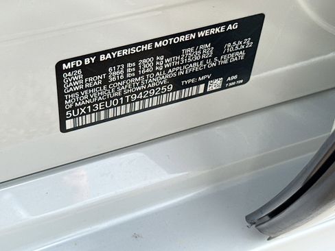 New 2026 BMW X5 sDrive40i w/ M Sport Package image 43