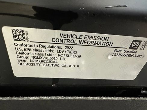 Certified 2022 Chevrolet Malibu LT image 35