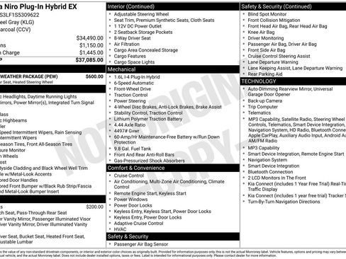 Certified 2025 Kia Niro EX w/ EX Cold Weather Package FWD image 6