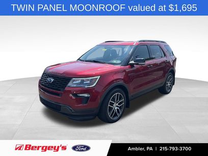 Certified 2018 Ford Explorer Sport