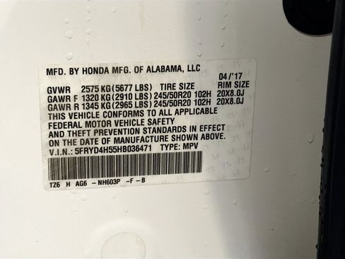 Used 2017 Acura MDX SH-AWD w/ Technology Package image 12