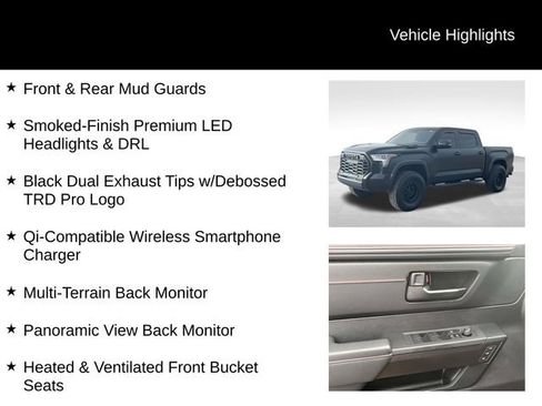 Used 2023 Toyota Tundra TRD Pro AWD/4WD image 15