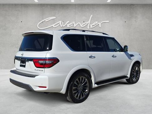 Used 2021 Nissan Armada Platinum w/ Captain's Chairs Package image 16