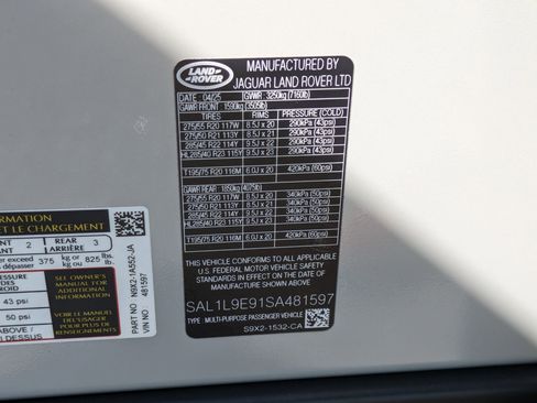 New 2025 Land Rover Range Rover Sport Dynamic SE image 31