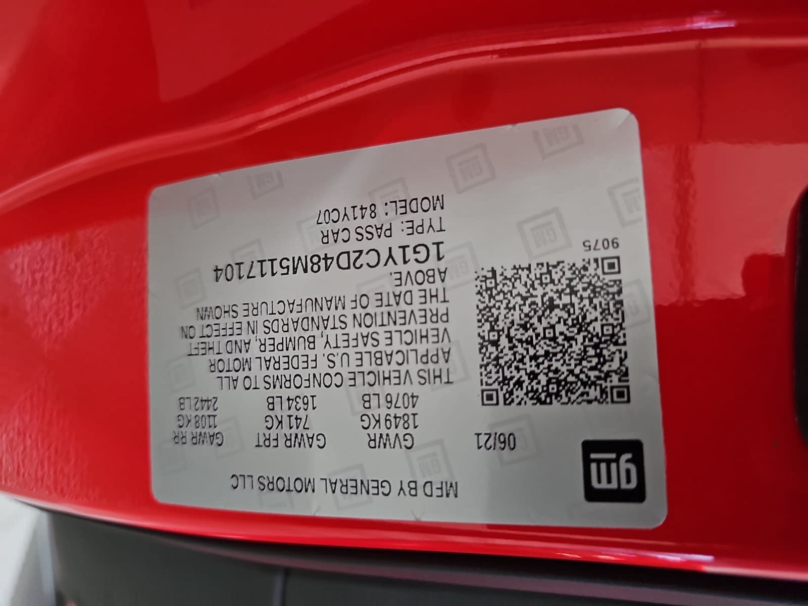 Used 2021 Chevrolet Corvette Stingray Premium Cpe w/ Z51 Performance Package RWD image 30