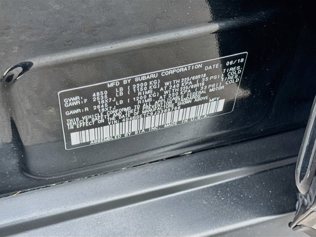 Used 2018 Subaru Outback 3.6R Touring AWD/4WD image 33