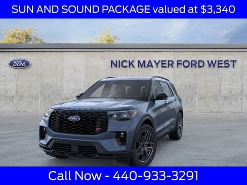 New 2026 Ford Explorer ST w/ Sun And Sound Package image 3