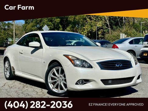Used 2015 INFINITI Q60 Convertible w/ Premium Package image 1
