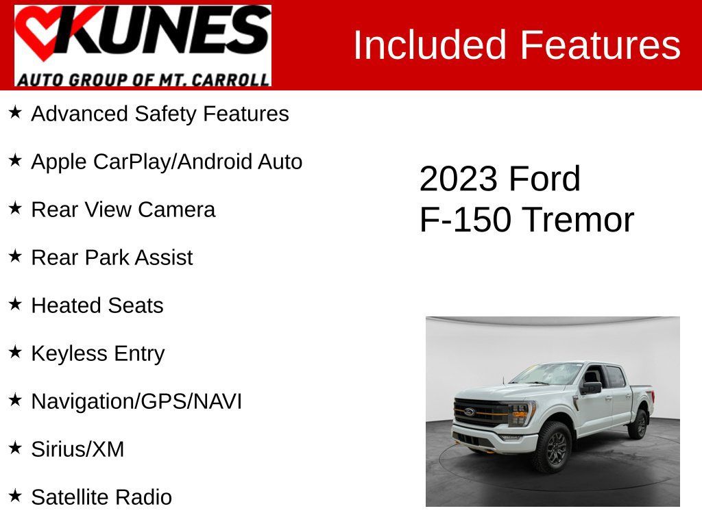Used 2023 Ford F150 Tremor AWD/4WD image 3