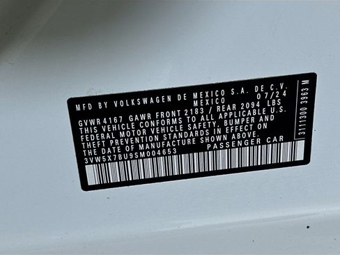 Used 2025 Volkswagen Jetta S FWD image 12