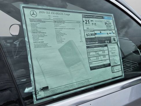 New 2026 Mercedes-Benz GLE 450 4MATIC Coupe image 39