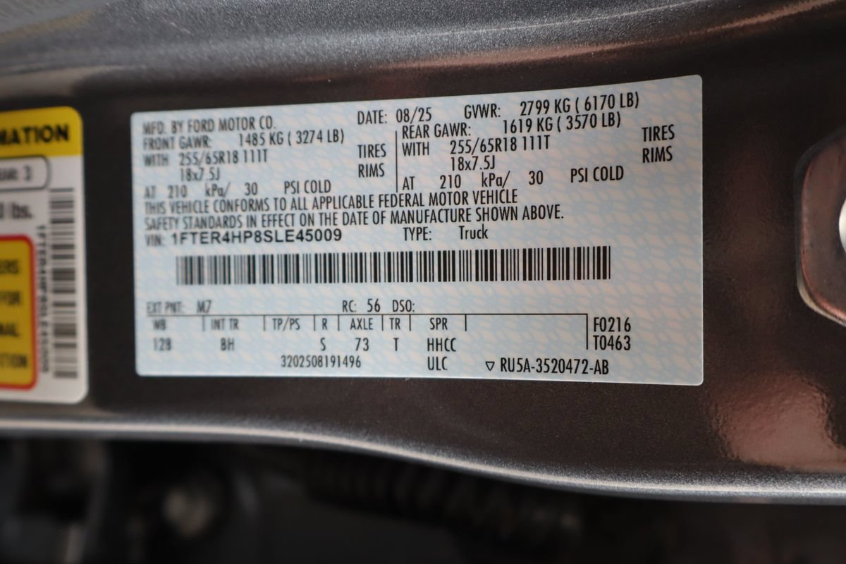 Used 2025 Ford Ranger XLT AWD/4WD image 46
